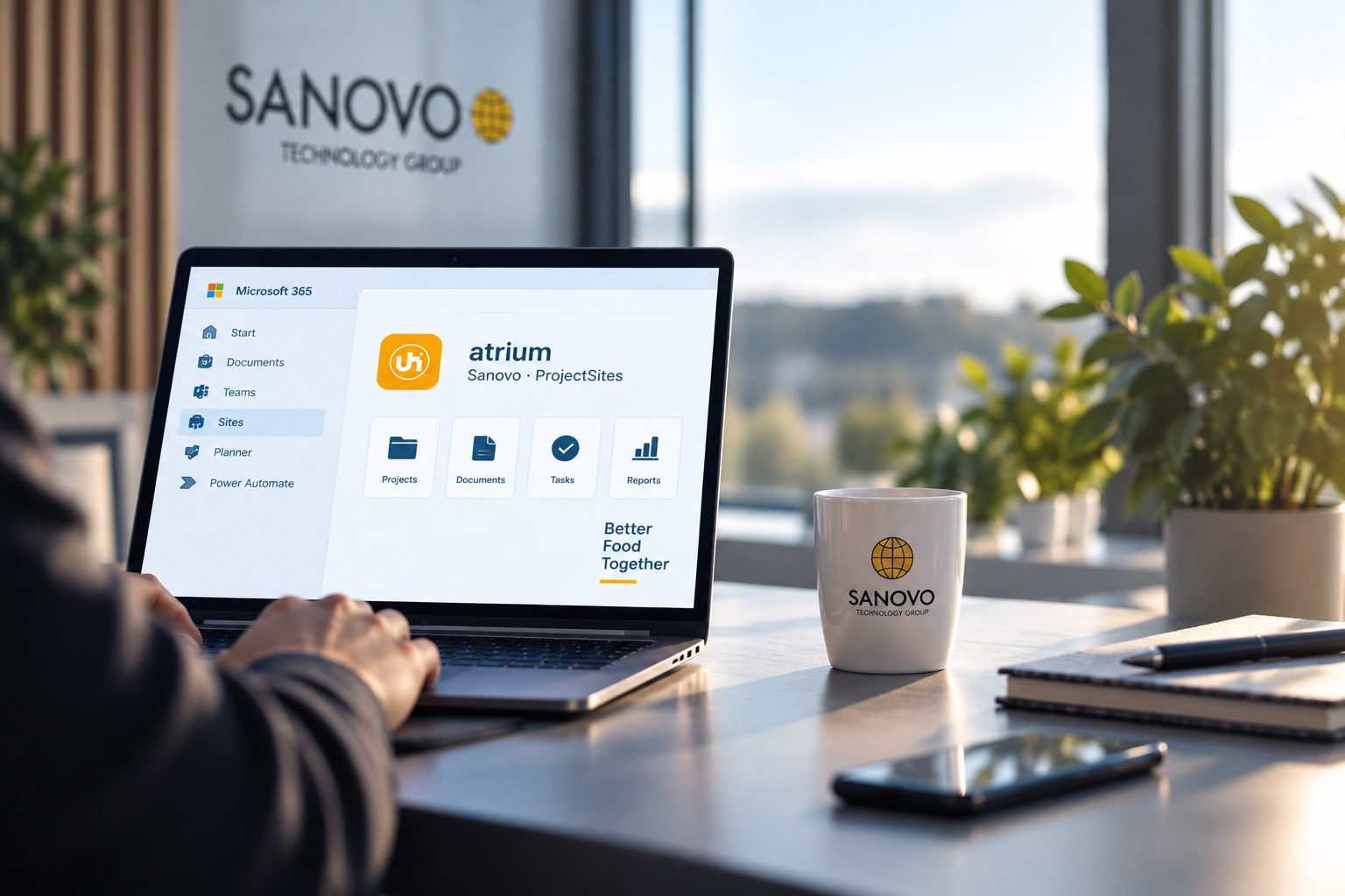 UCHI Atrium Sanovo Technology Group